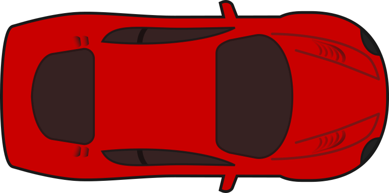 outline clipart race car