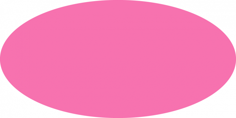 Oval clipart oval thing. Pink 