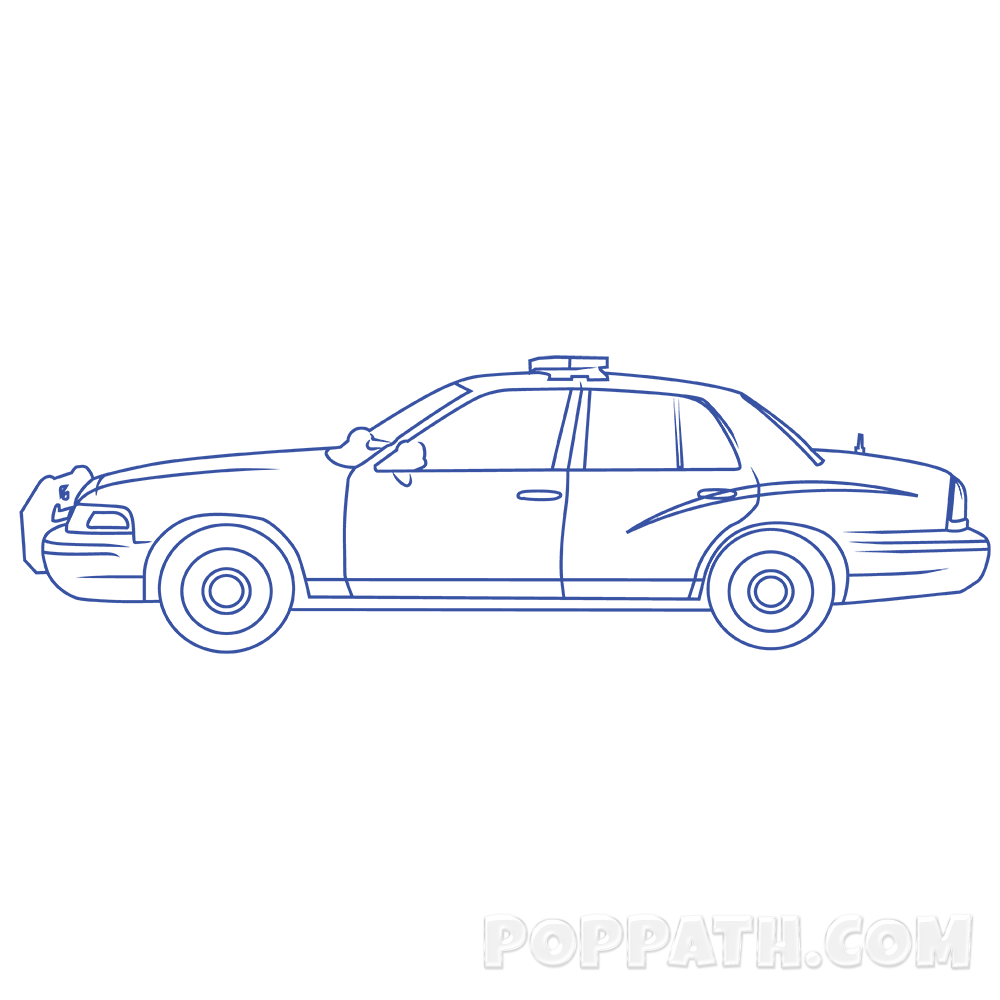 clipart cars police officer