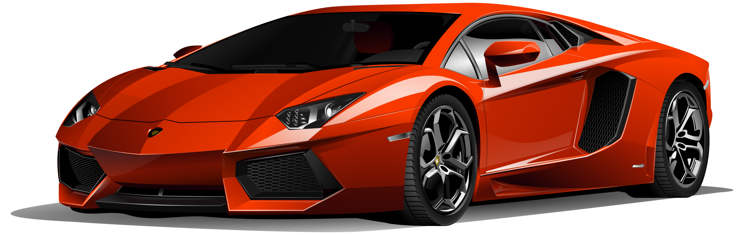 clipart cars red
