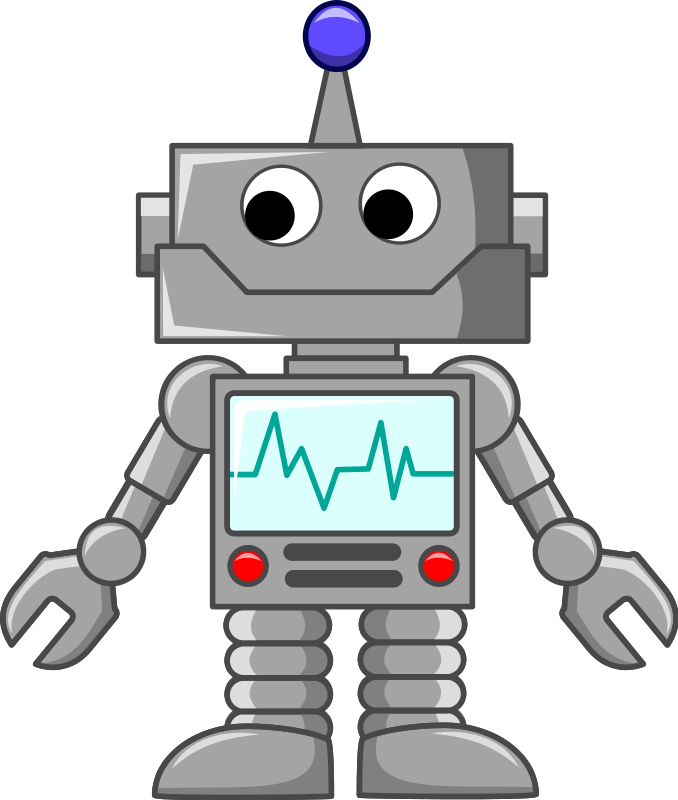 clipart shapes robot