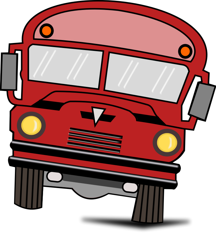 Clipart car school. Bus clip art vw