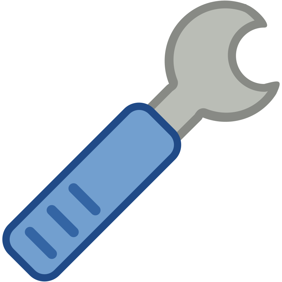 guy clipart wrench