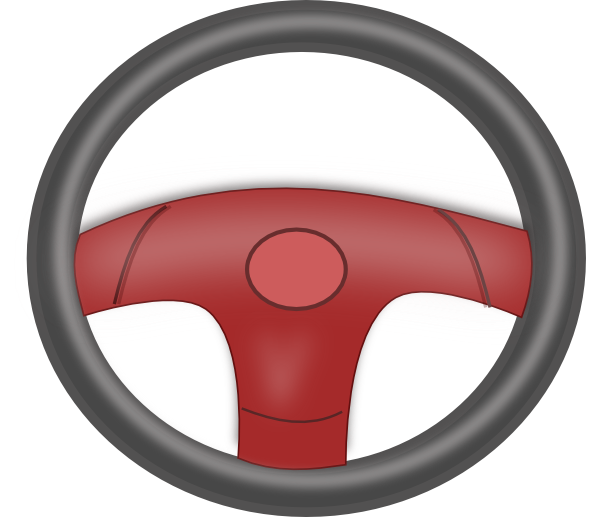 Red steering clip art. Clipart car wheel