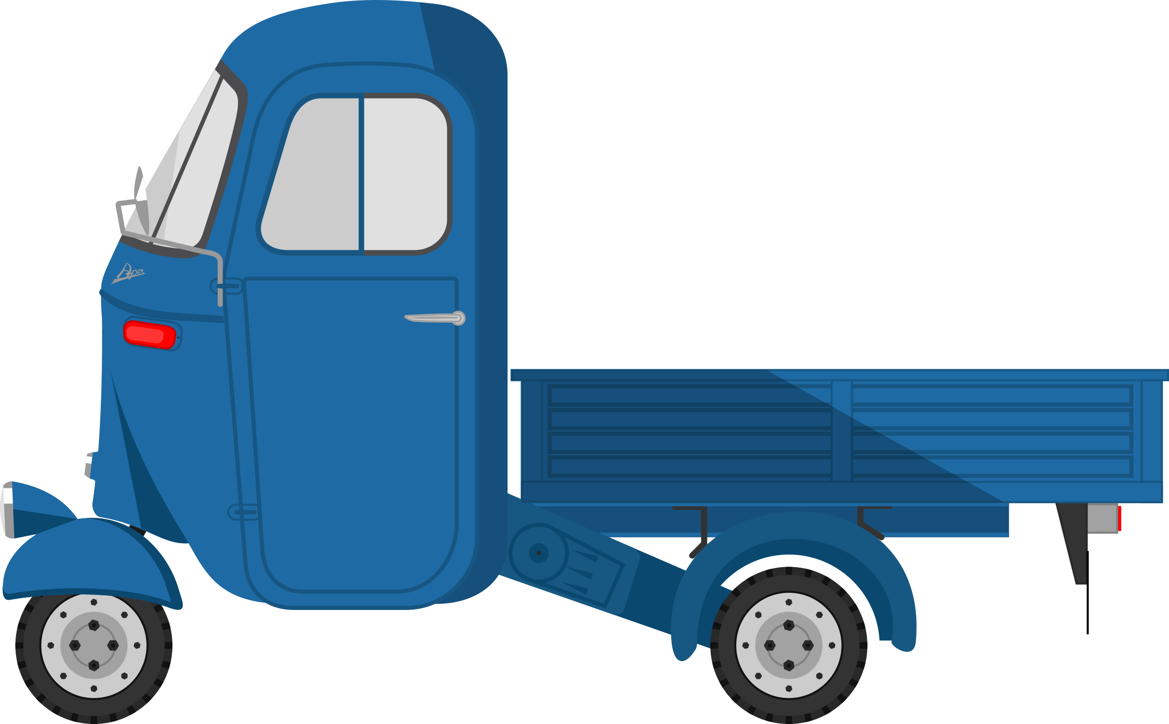 Piaggio ape car png. Clipart cars blue