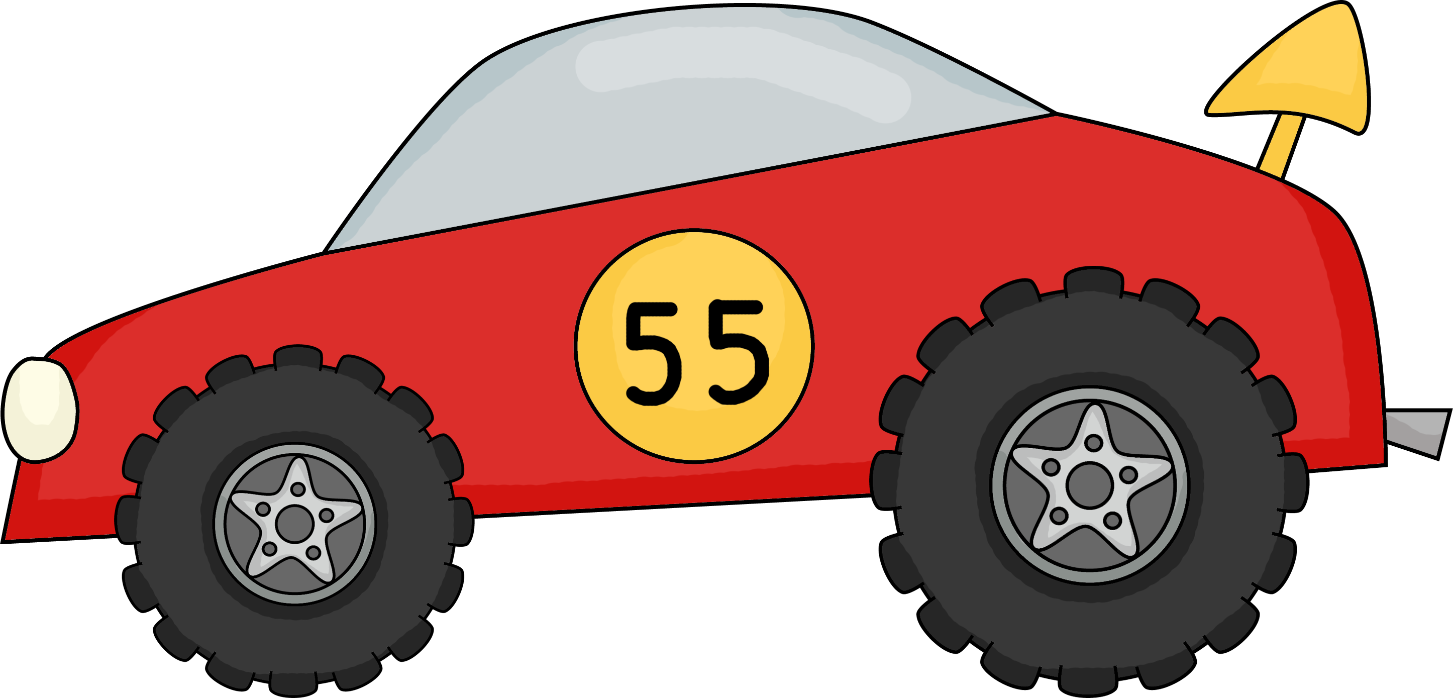 clipart cars monster