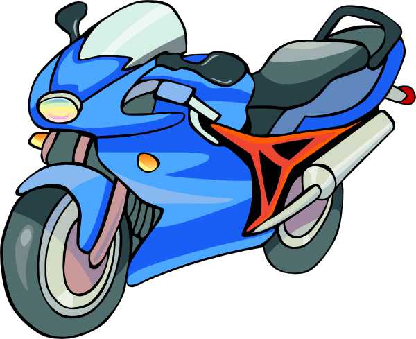 Motorcycle clipart land vehicle. Free download clip art