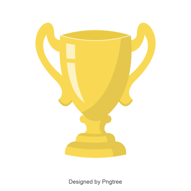 Flat vector cup png. Pink clipart trophy
