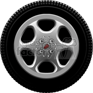 Wheel clipart tyre. Car tire on a