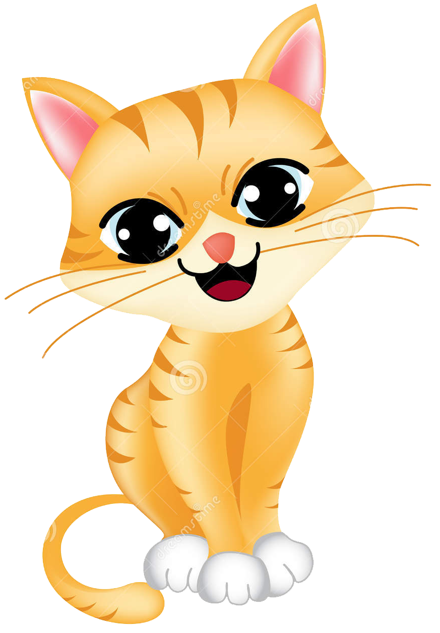 Clipart coffee cat. Kitten clip art transprent