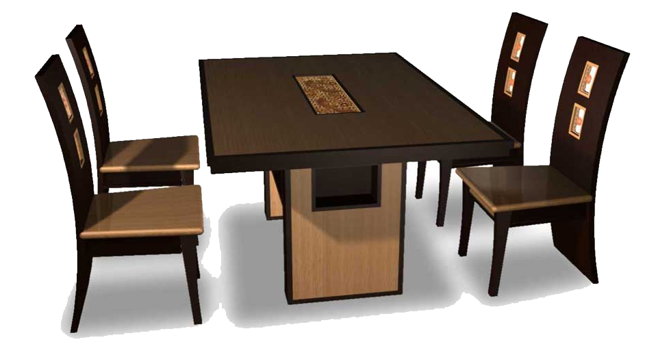 furniture clipart rectangular table