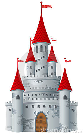 clipart castle fairytale castle