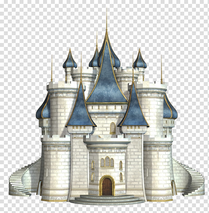 Clipart castle fantasy. Gray illustration transparent 