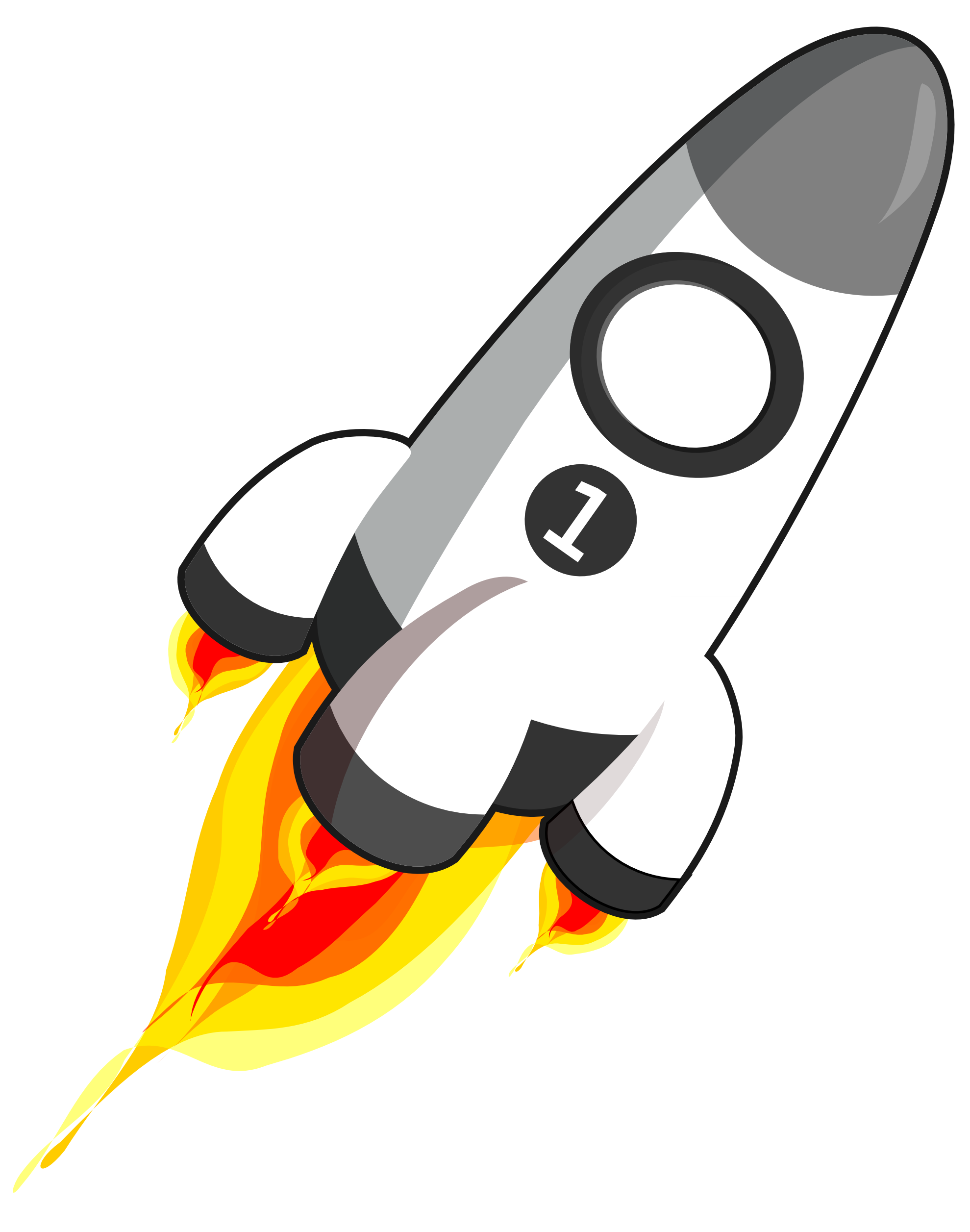clipart rocket baby