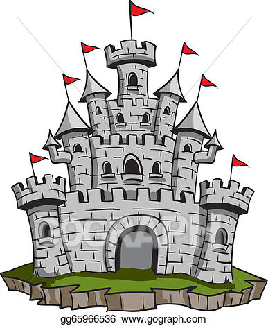 clipart castle illustration