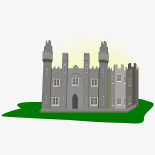 clipart castle stone castle