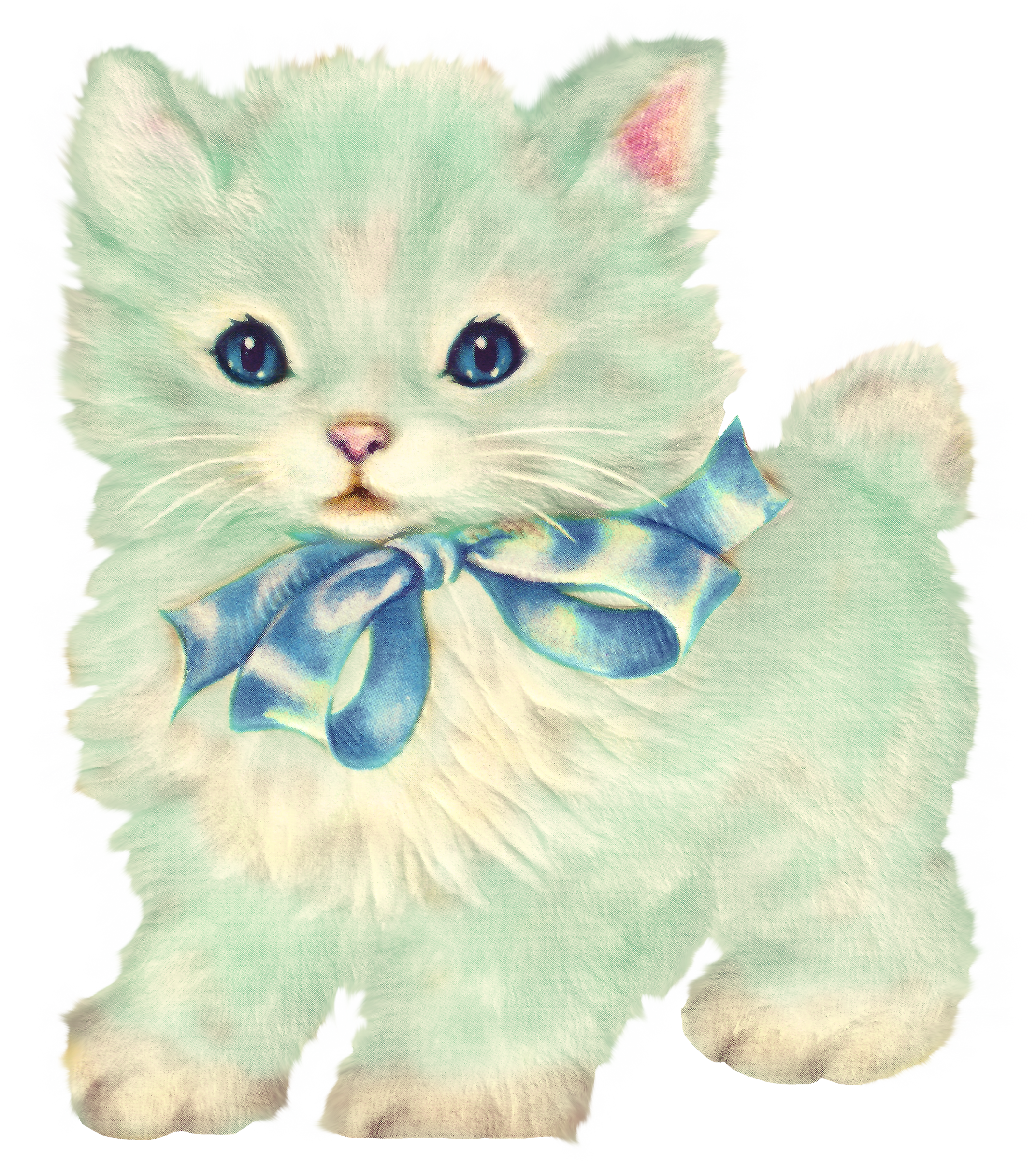 clipart cat 4th july