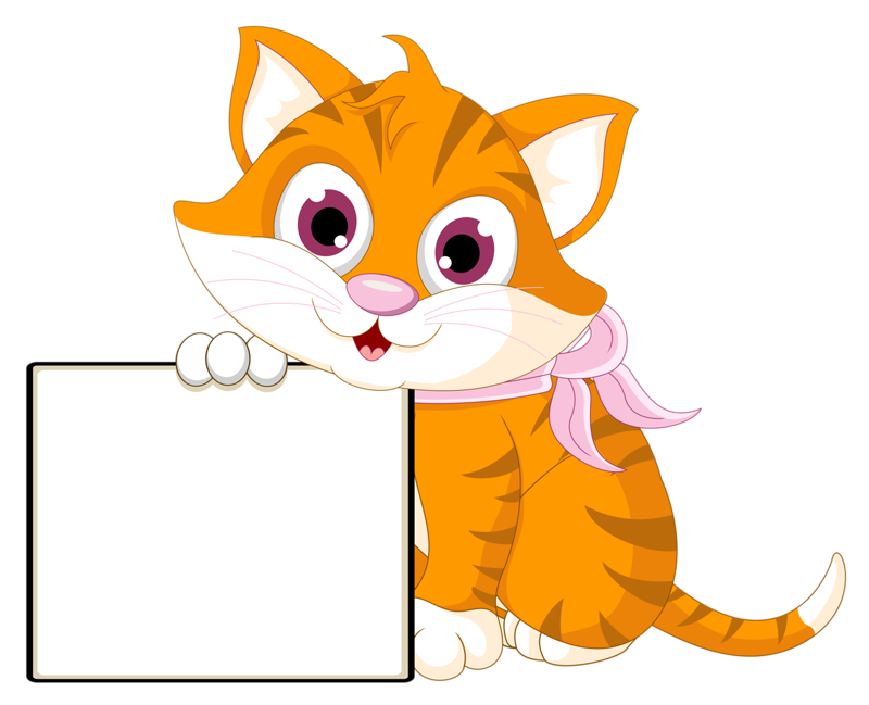 kitty clipart doodle