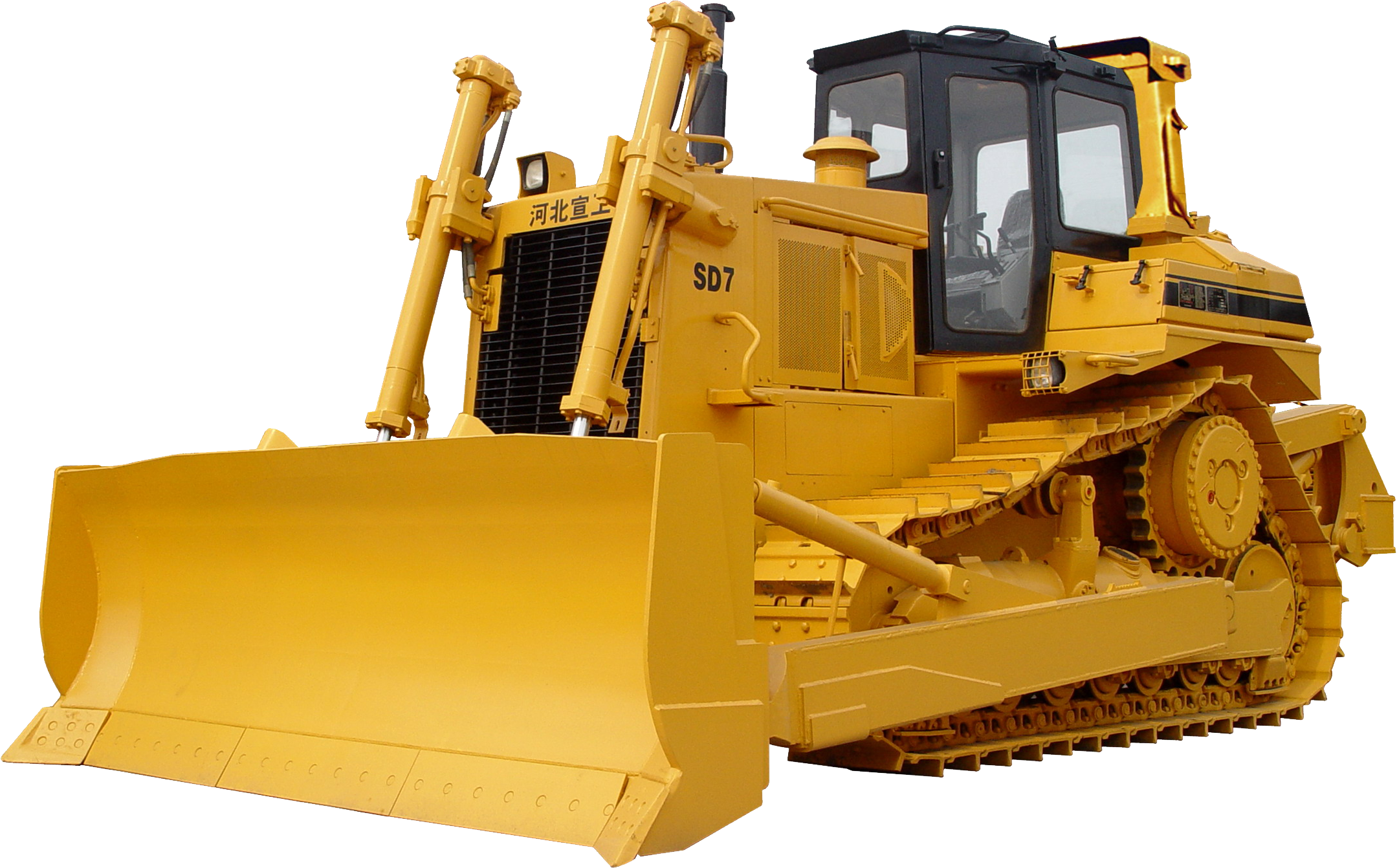 clipart cat bulldozer