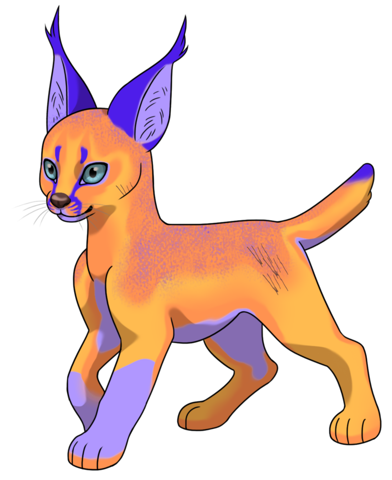 Clipart cat caracal, Clipart cat caracal Transparent FREE for download