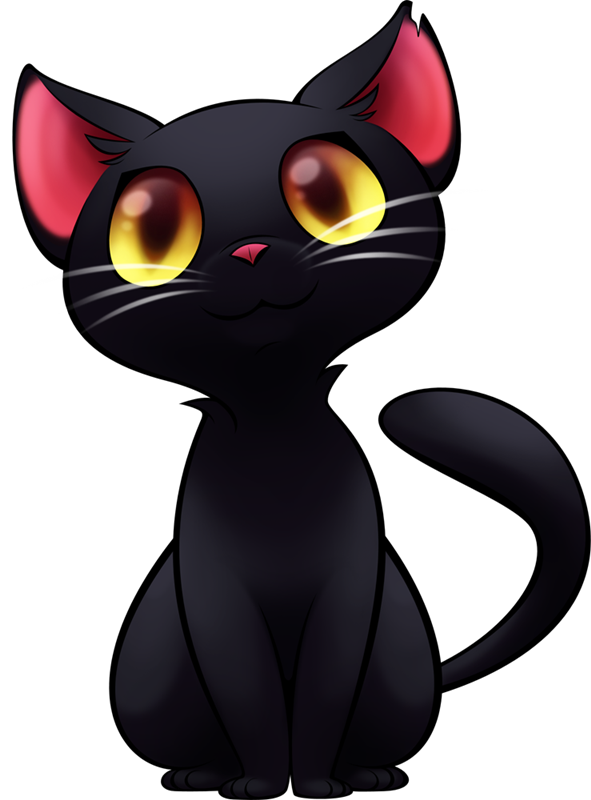 Pin by puri gomez. Kitty clipart anime cat