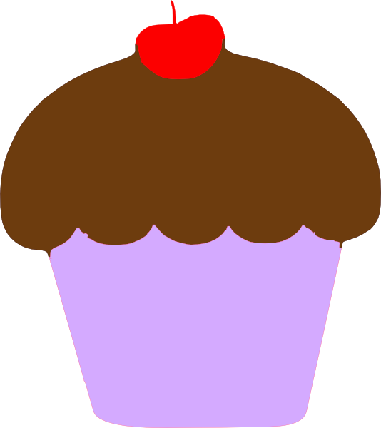 Clipart cat cupcake. With cherry clip art