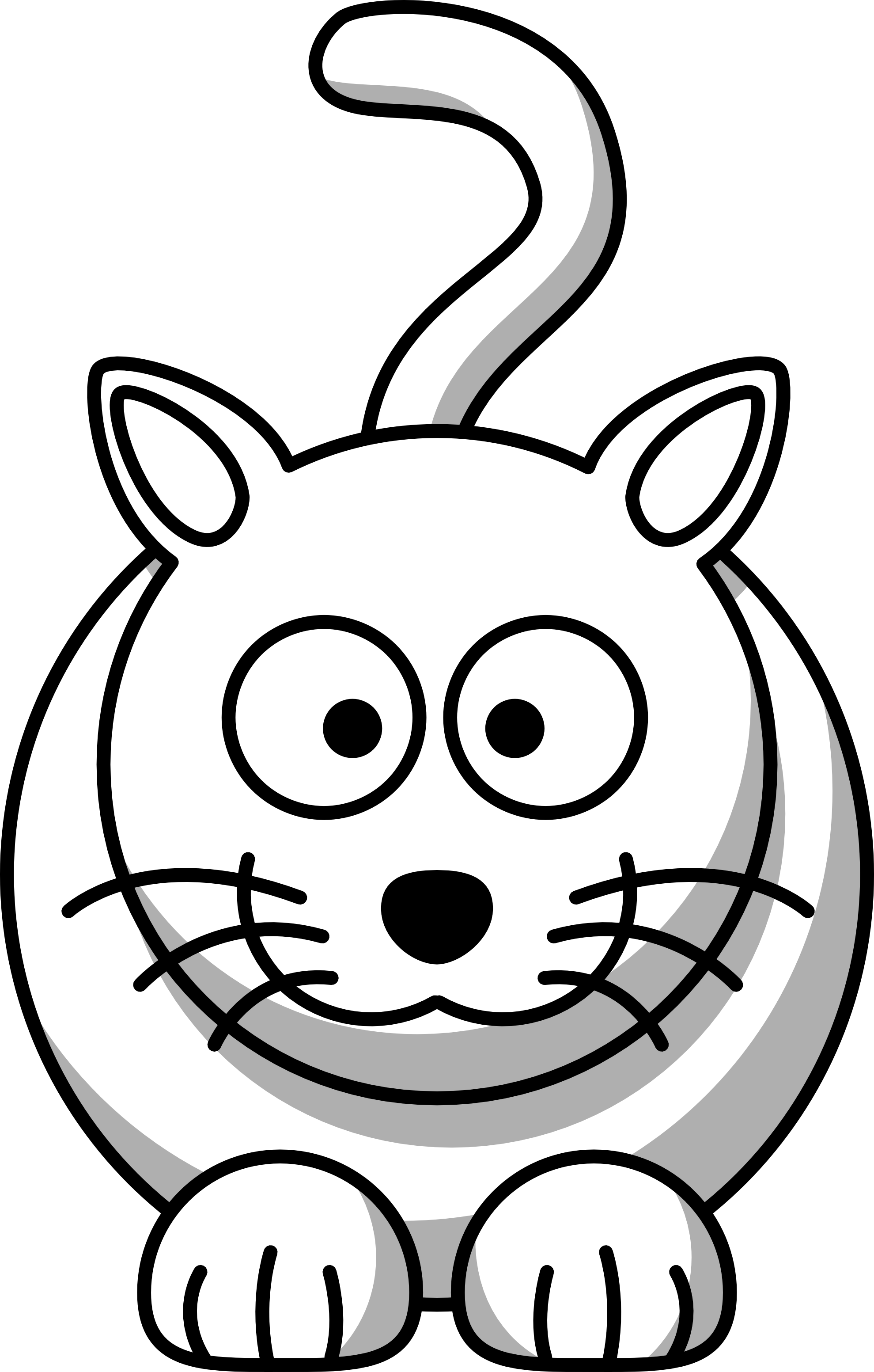 clipart cat farm animal