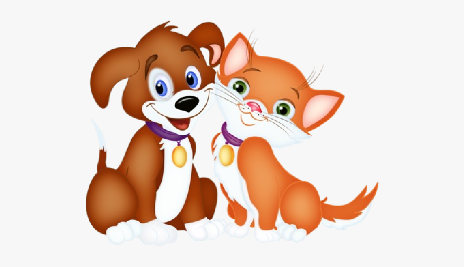 Info and animated free. Dog clipart cat