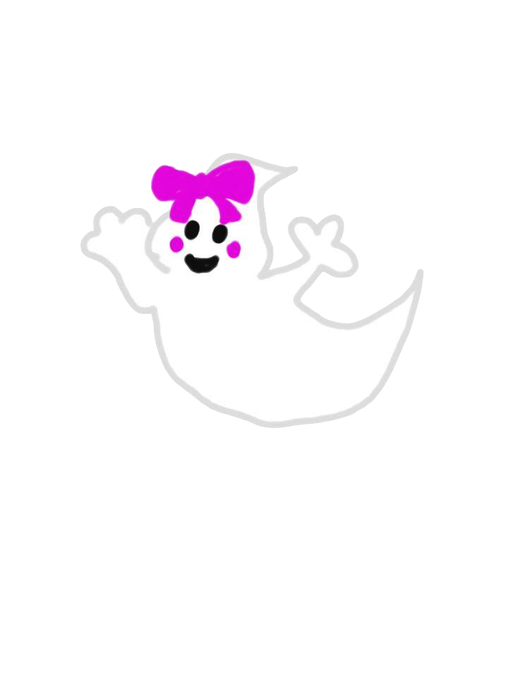 clipart cat ghost