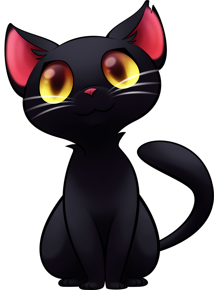 Free download of black. Clipart fire cat