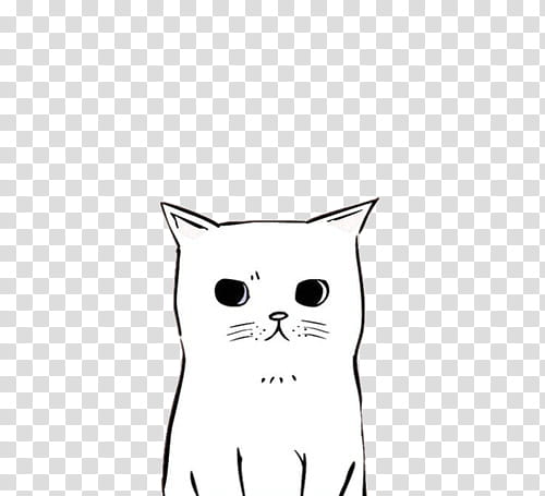 Clipart cat illustration. Ii free use white