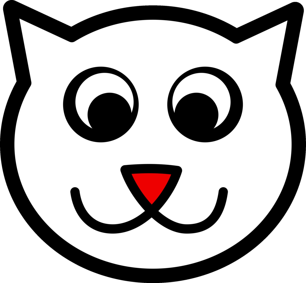 clipart cat mouth