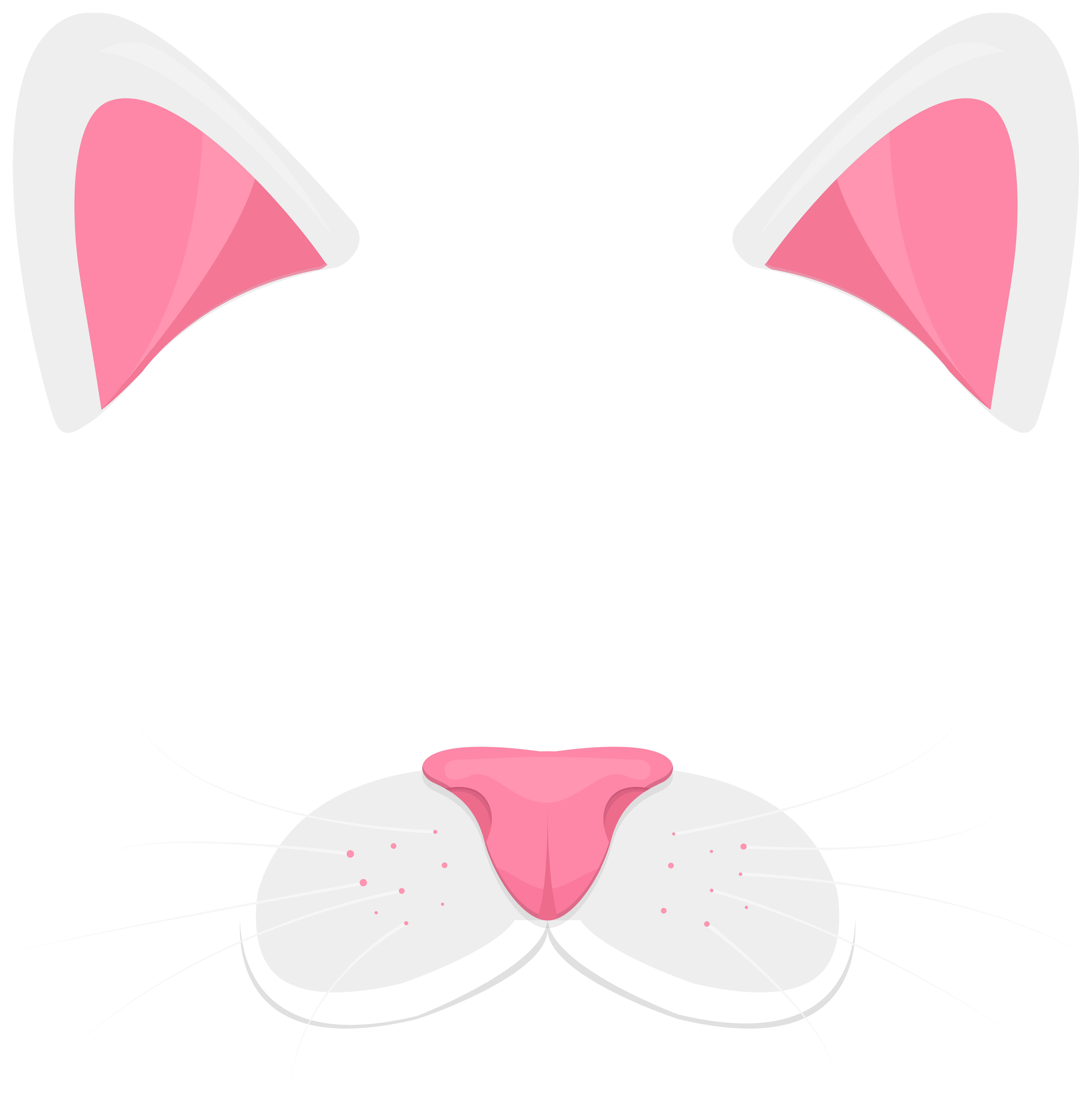 Clipart roses face. Cat white mask png
