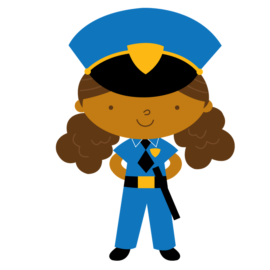 kid clipart police officer