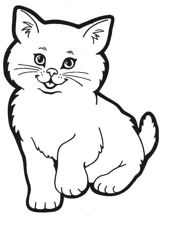 clipart cat printable