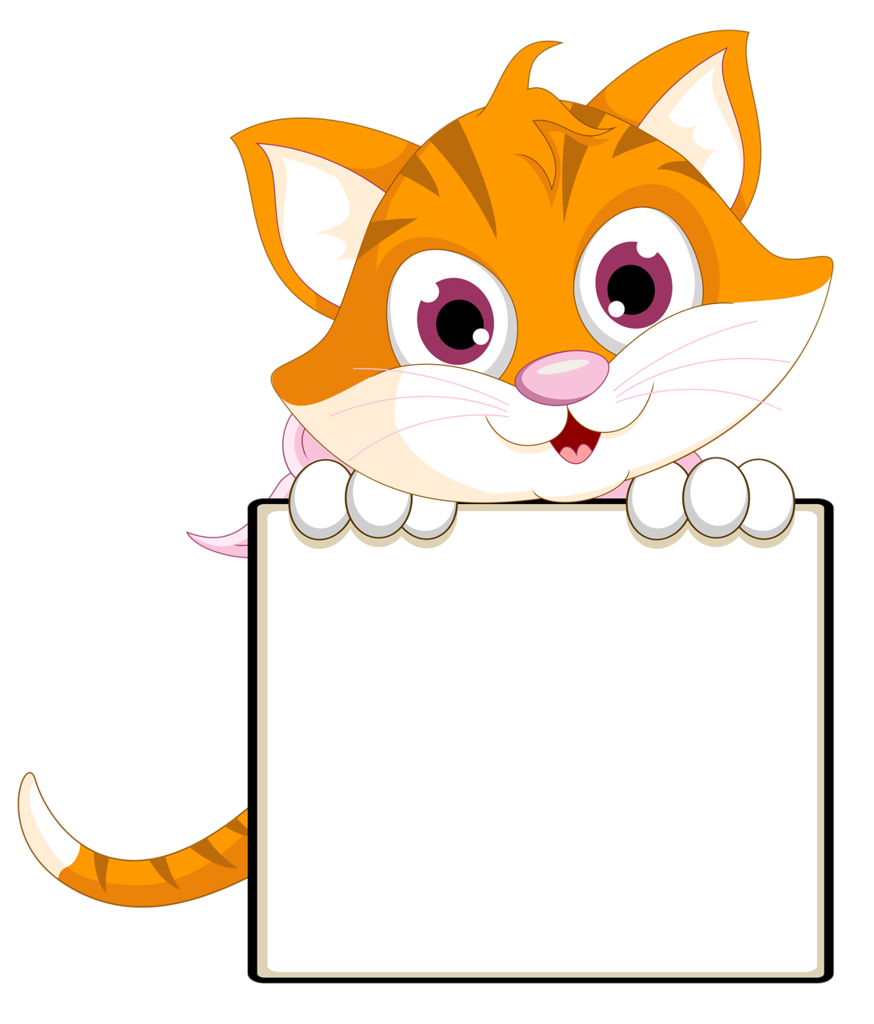 clipart cat template