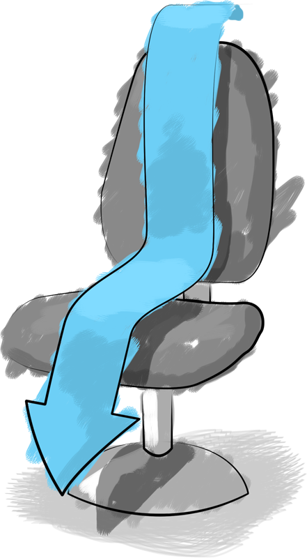 clipart chair aerobic