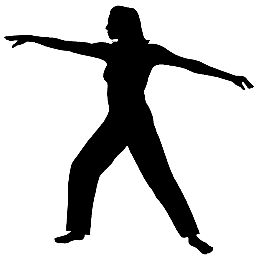 Woman silhouette at getdrawings. Fitness clipart fit man