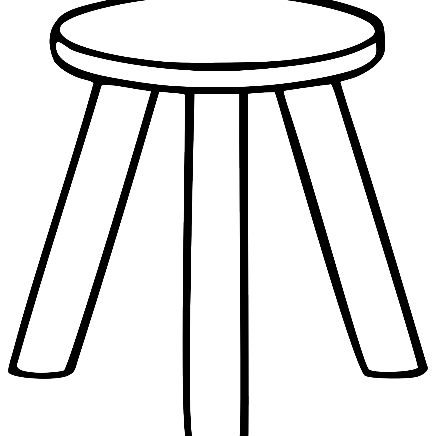 clipart chair chairblack