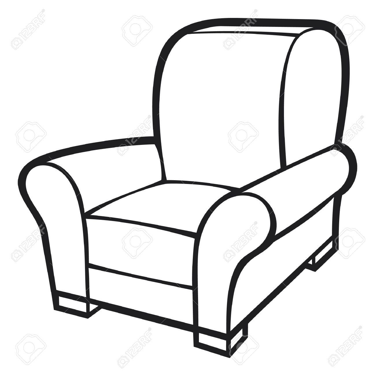 Black and white station. Clipart chair chairblack