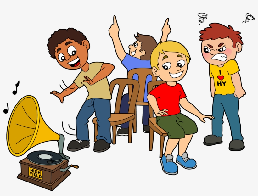 Clipart chair game. Musical 