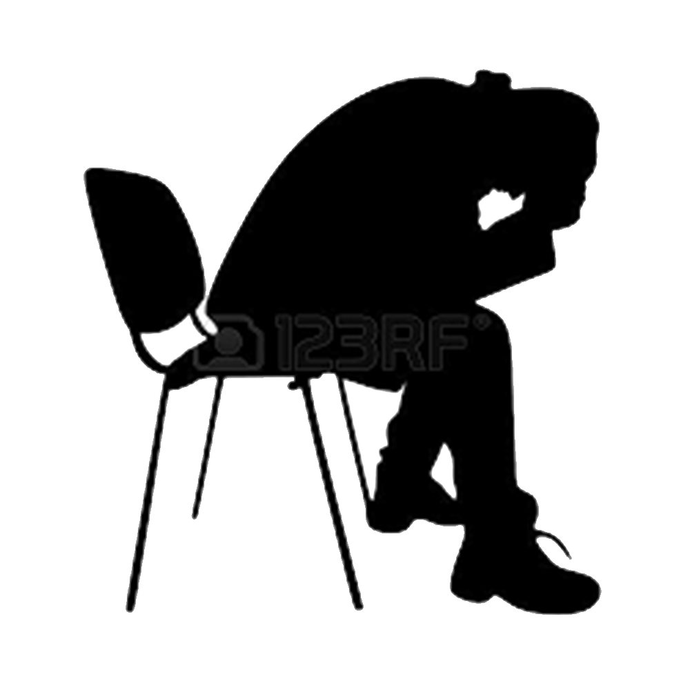 Depression computer icons sadness. Couch clipart psychotherapy