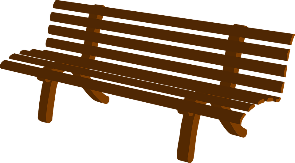 Wood seat pencil and. Clipart park chair