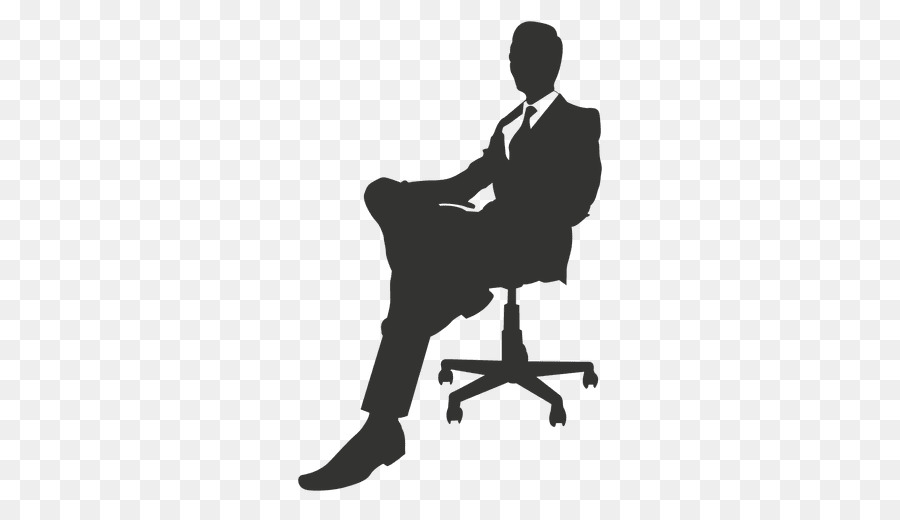 Clipart chair person. Cartoon furniture 