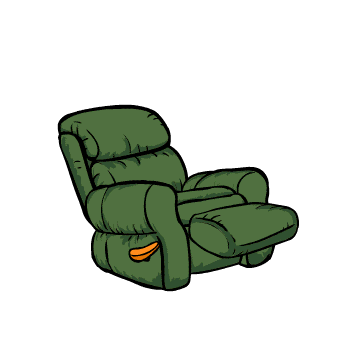 furniture clipart recliner chair
