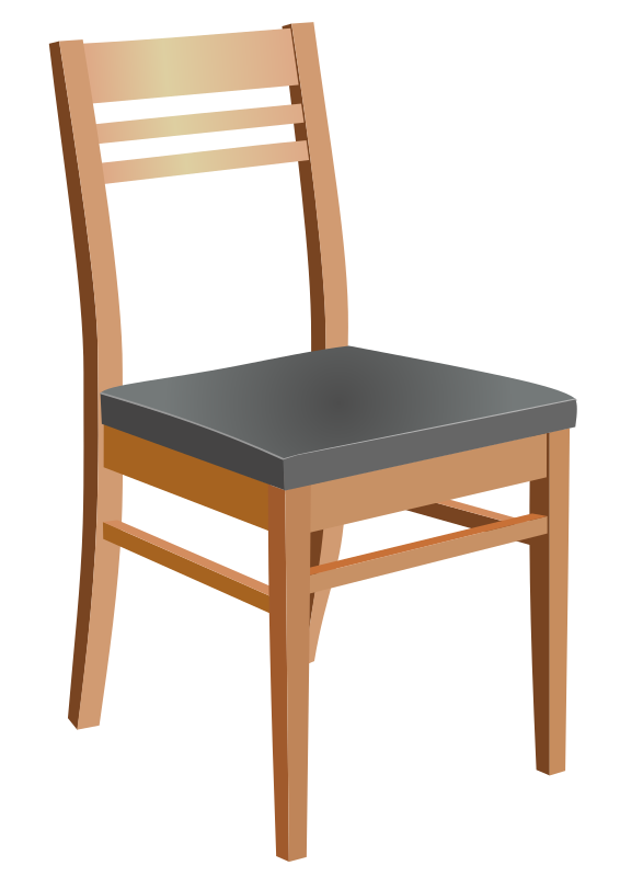 clipart chair side view
