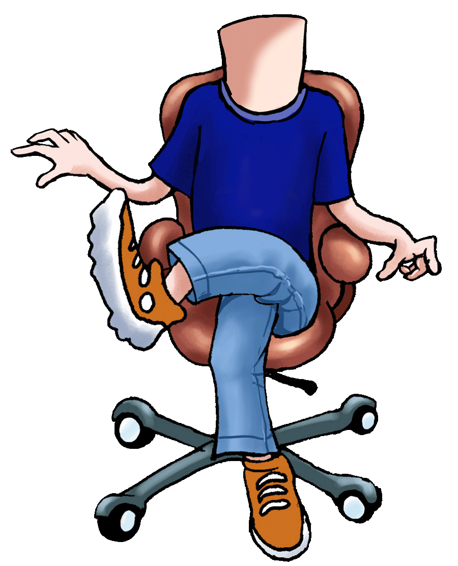 clipart chair sit in