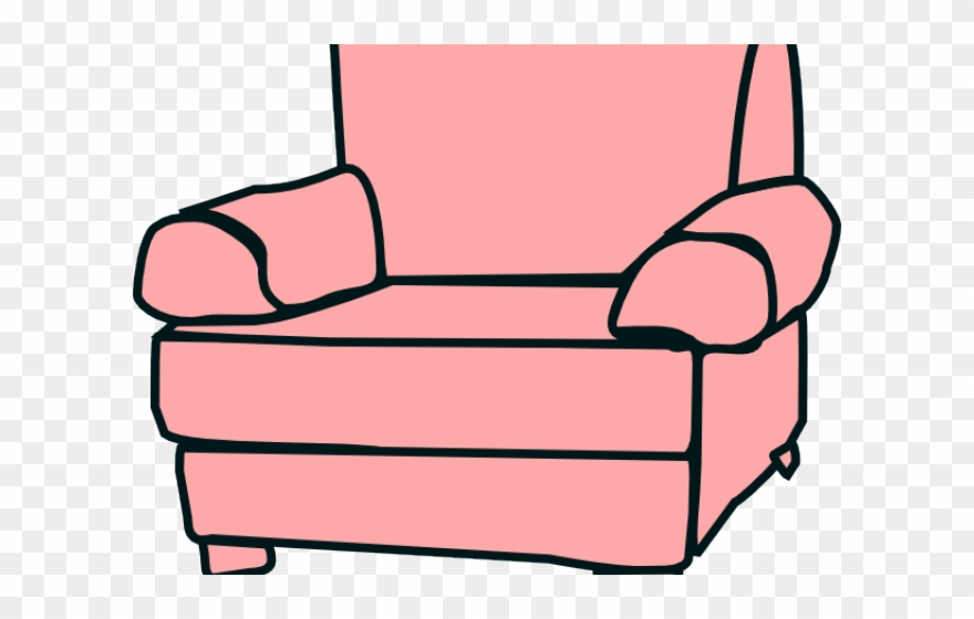 Couch clipart single sofa. Chair clip art png