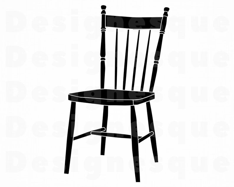 Clipart chair vector. Svg files for cricut