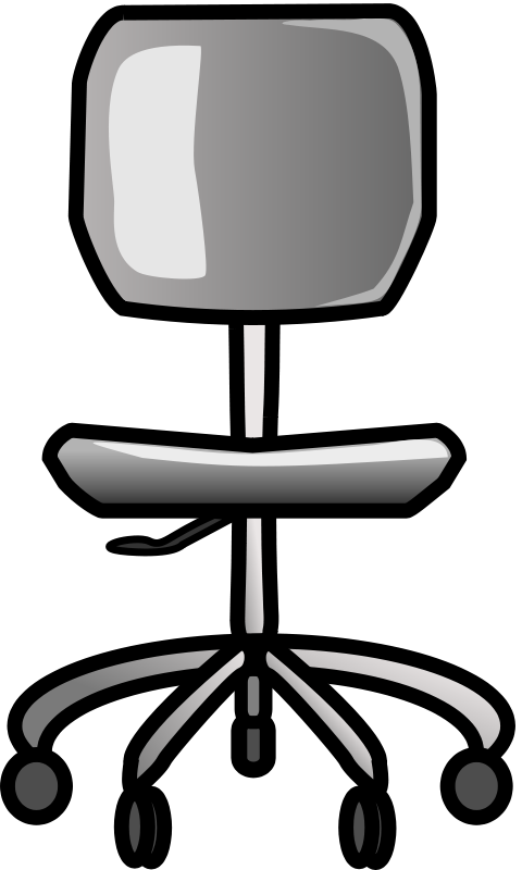 Writer clipart author's chair. Questionable style in the